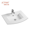 Thin Edge Porcelain Rectangle Wash Basin Composite